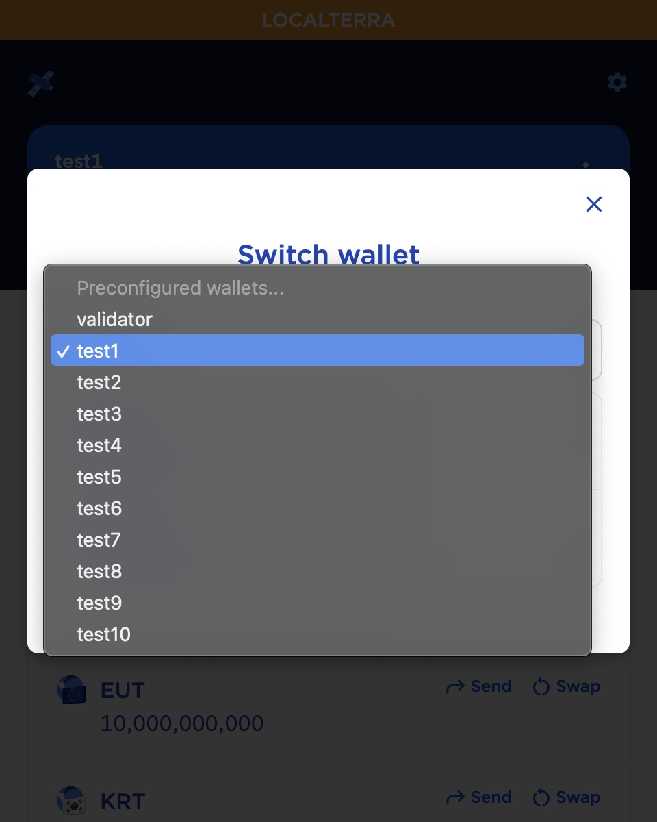 Switch Wallet